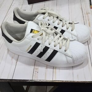 adidas Superstar White Black Sneakers